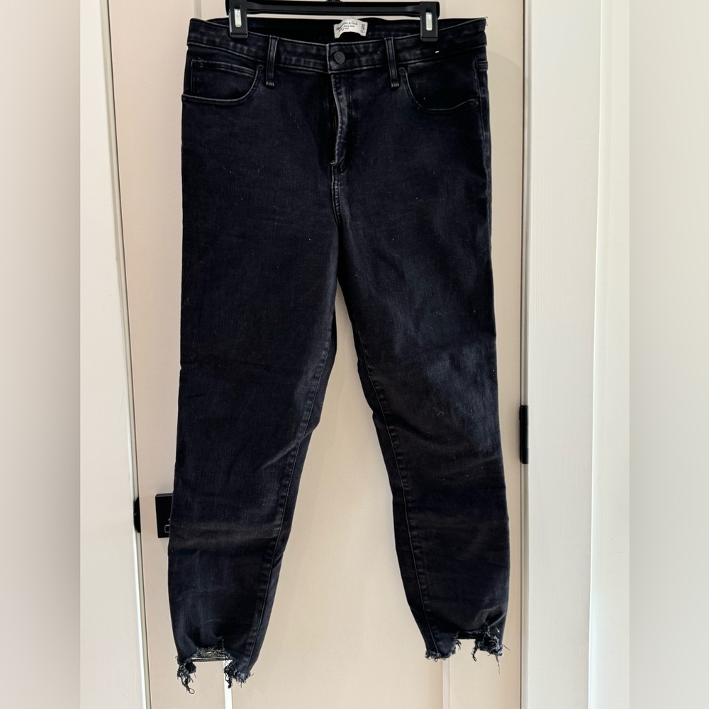 Abercrombie & Fitch Women's Black Skinny Jeans